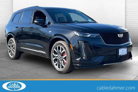 Black 2025 Cadillac XT6 Sport for sale in Topeka, KS