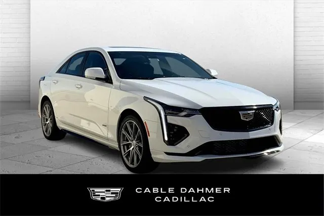 White 2025 Cadillac CT4-V V-Series for sale in Topeka, KS