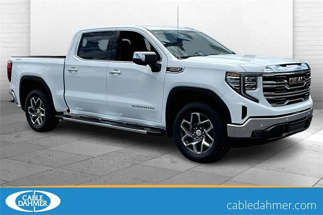 White 2025 GMC Sierra 1500 SLT for sale in Topeka, KS