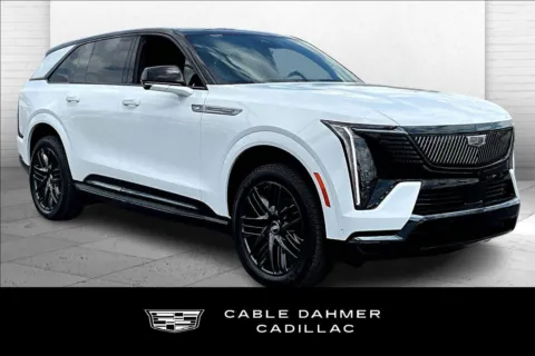 White 2025 Cadillac ESCALADE IQ Sport 2 for sale in Topeka, KS