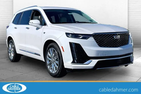 White 2025 Cadillac XT6 Premium Luxury for sale in Topeka, KS