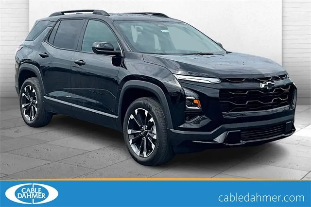 Black 2026 Chevrolet Equinox RS for sale in Topeka, KS
