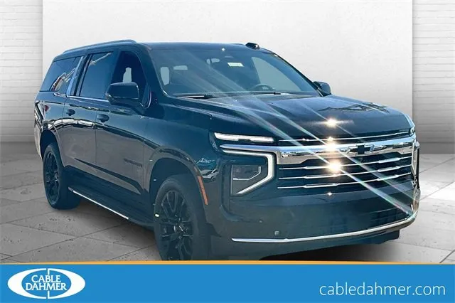 Black 2025 Chevrolet Suburban LT for sale in Topeka, KS