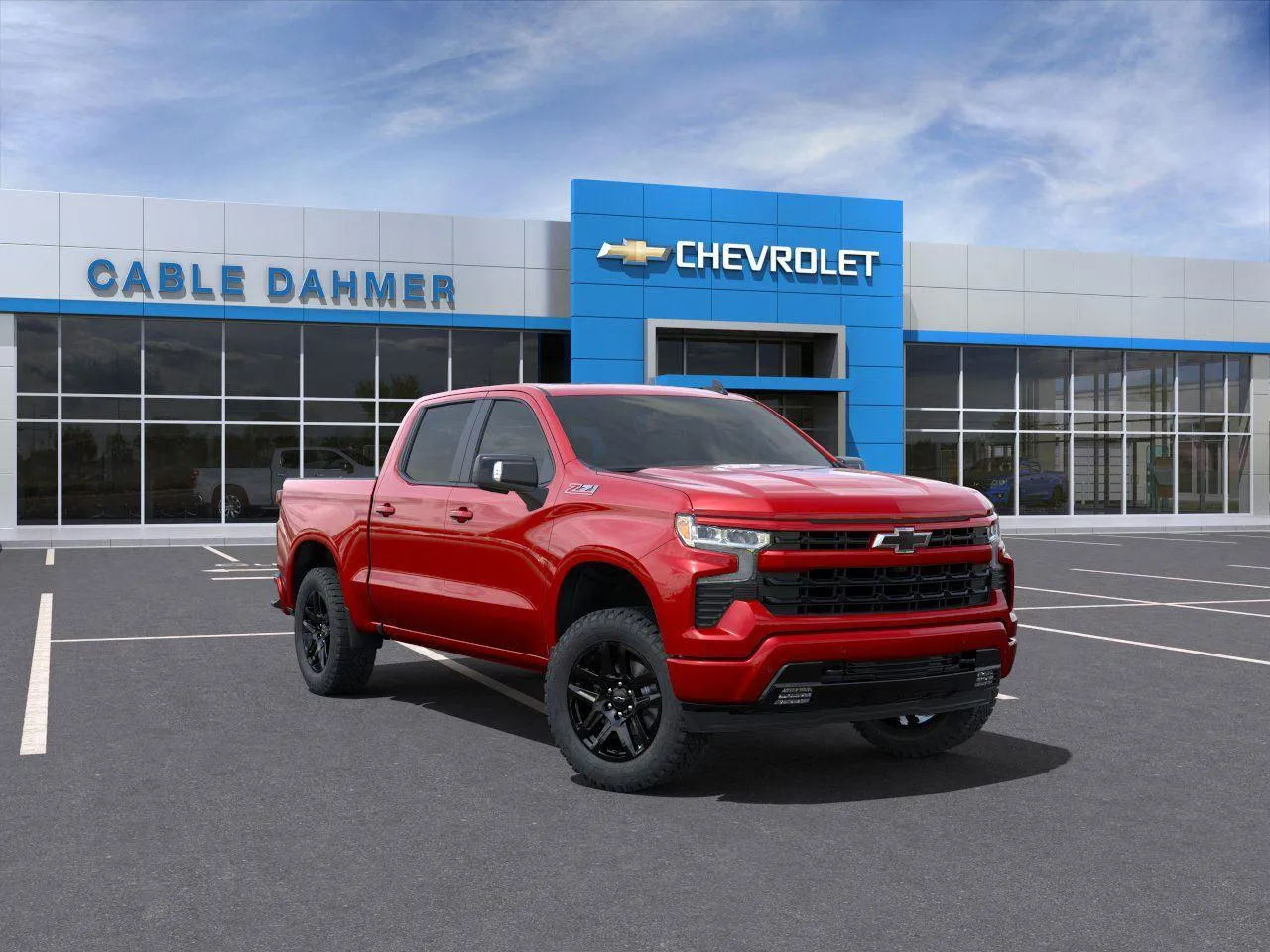 Red 2025 Chevrolet Silverado 1500 RST for sale in Topeka, KS