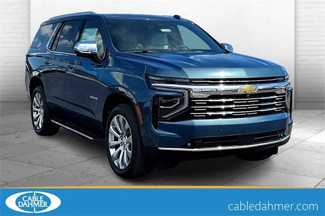 Blue 2025 Chevrolet Tahoe Premier for sale in Topeka, KS