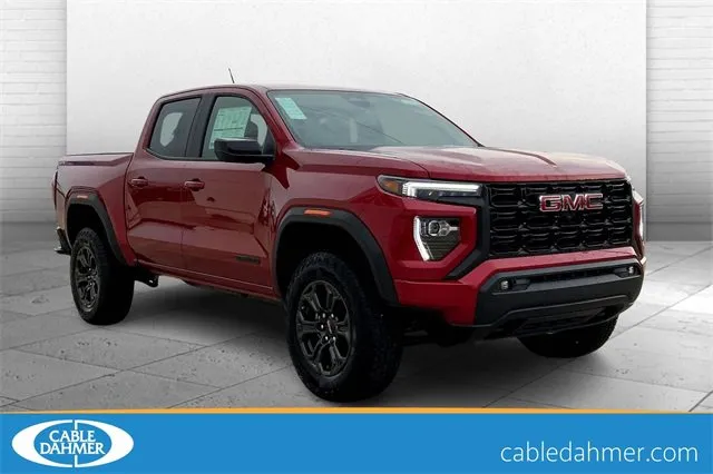 Red 2025 GMC Canyon Elevation for sale in Topeka, KS