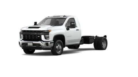 White 2024 Chevrolet Silverado 3500 HD Chassis Cab Work Truck for sale in Topeka, KS