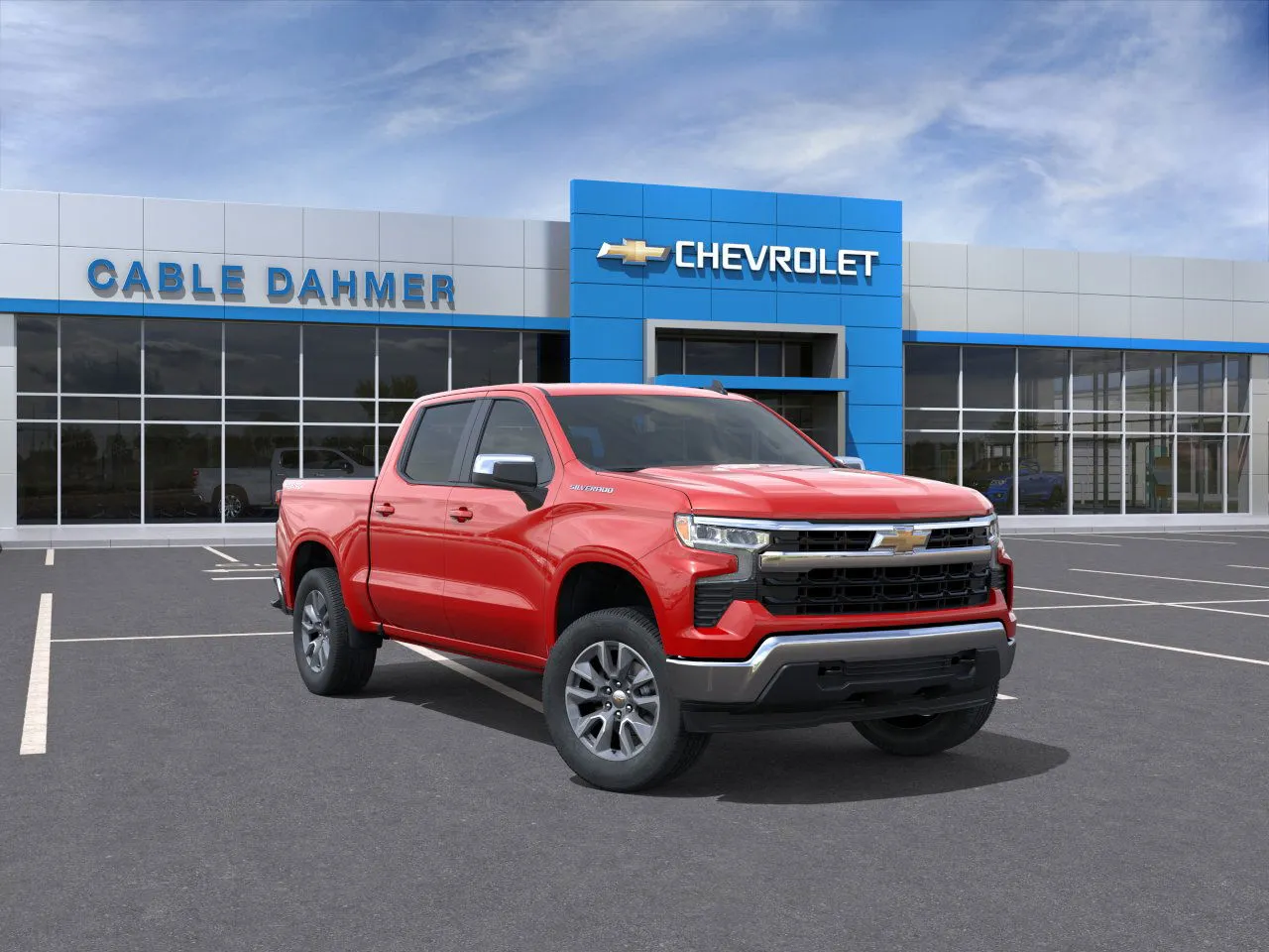 Red 2025 Chevrolet Silverado 1500 LT for sale in Topeka, KS