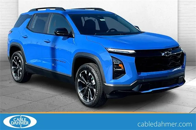 Blue 2026 Chevrolet Equinox RS for sale in Topeka, KS