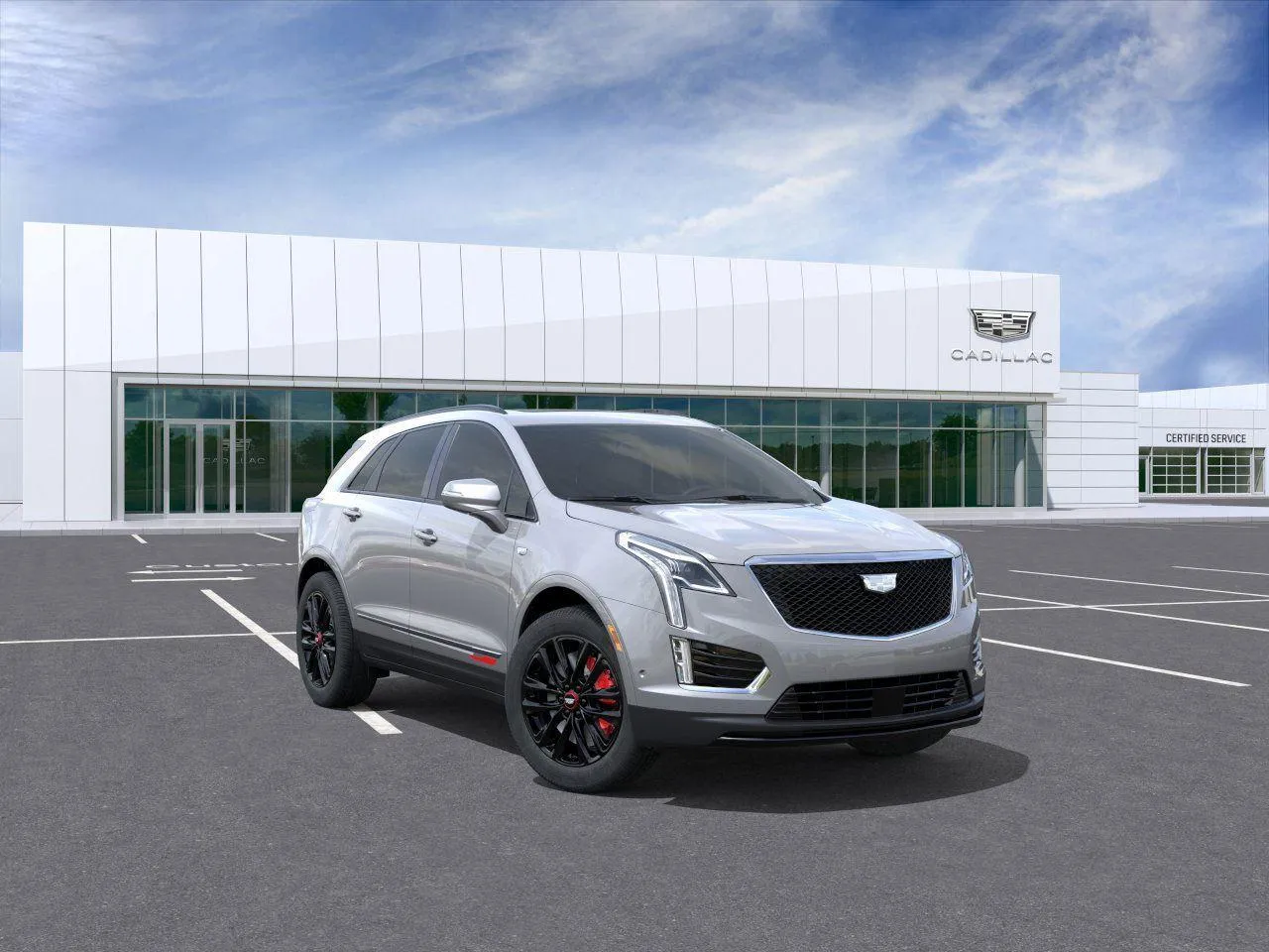 Silver 2025 Cadillac XT5 AWD Sport for sale in Topeka, KS