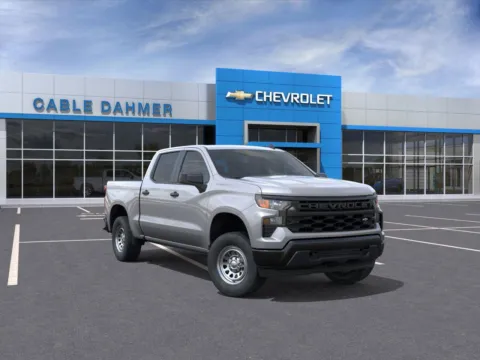 Gray 2025 Chevrolet Silverado 1500 Work Truck for sale in Topeka, KS