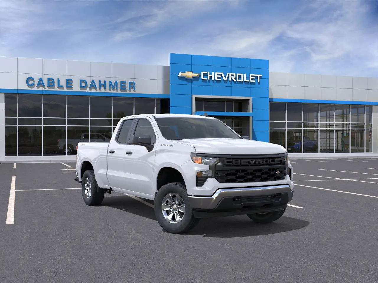 White 2025 Chevrolet Silverado 1500 WT for sale in Topeka, KS