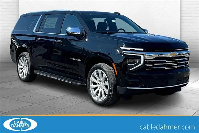 Black 2025 Chevrolet Suburban Premier for sale in Topeka, KS
