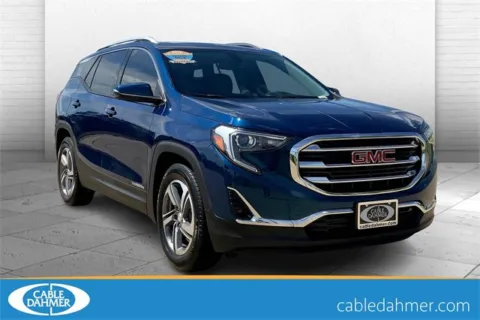 Blue 2019 GMC Terrain SLT for sale in Topeka, KS