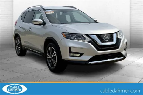 Silver 2017 Nissan Rogue SL for sale in Topeka, KS