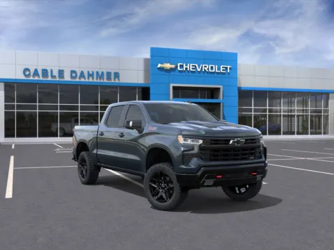Gray 2025 Chevrolet Silverado 1500 LT Trail Boss for sale in Topeka, KS