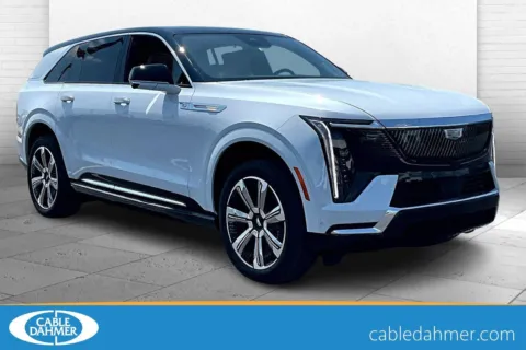 White 2026 Cadillac ESCALADE IQ Premium Luxury for sale in Topeka, KS