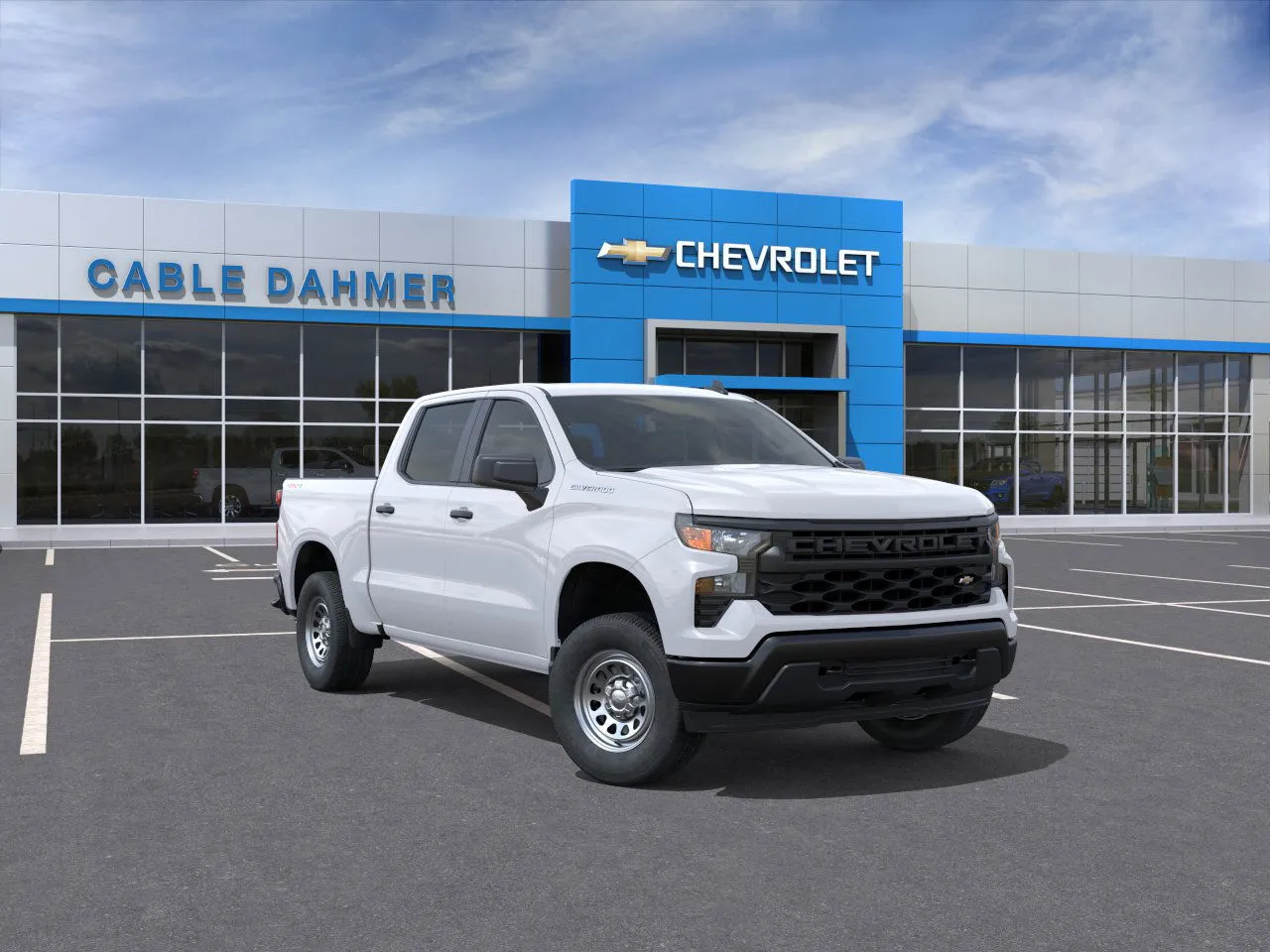White 2025 Chevrolet Silverado 1500 WT for sale in Topeka, KS