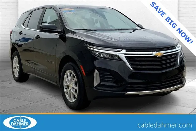 Black 2023 Chevrolet Equinox LT for sale in Topeka, KS