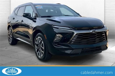 Black 2024 Chevrolet Blazer RS for sale in Topeka, KS