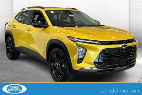 Yellow 2025 Chevrolet Trax ACTIV for sale in Topeka, KS
