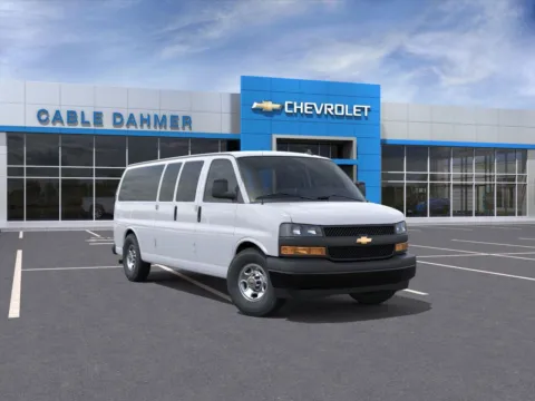 White 2025 Chevrolet Express Passenger LS for sale in Topeka, KS