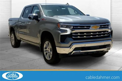 Gray 2025 Chevrolet Silverado 1500 LTZ for sale in Topeka, KS