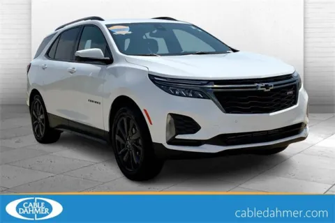 White 2022 Chevrolet Equinox RS for sale in Topeka, KS