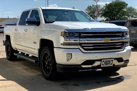White 2016 Chevrolet Silverado 1500 High Country for sale in Topeka, KS