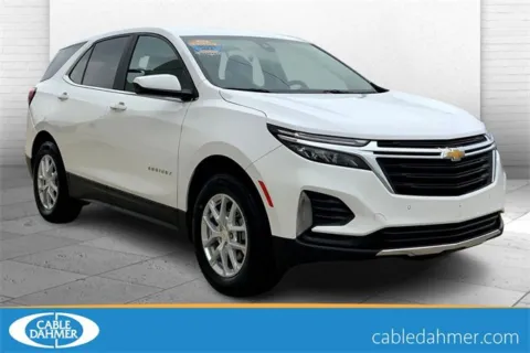 White 2023 Chevrolet Equinox LT for sale in Topeka, KS