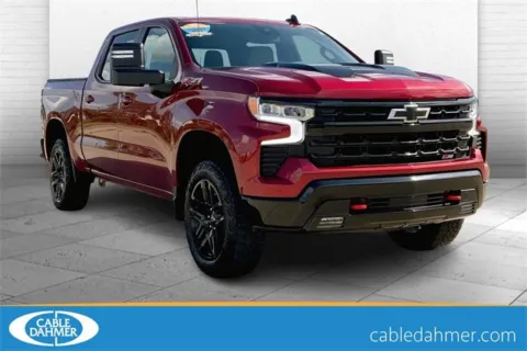 Red 2022 Chevrolet Silverado 1500 LT Trail Boss for sale in Topeka, KS