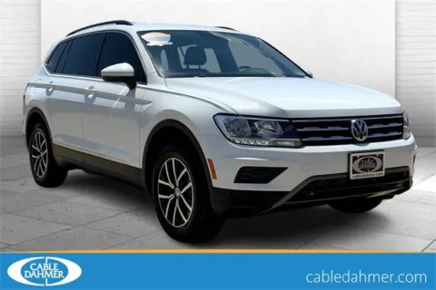 Black 2021 Volkswagen Tiguan SE for sale in Topeka, KS