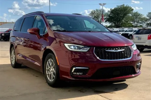 Red 2021 Chrysler Pacifica Touring for sale in Topeka, KS