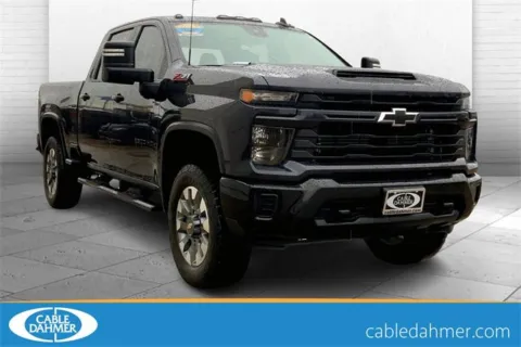 Gray 2024 Chevrolet Silverado 2500 HD Custom for sale in Topeka, KS