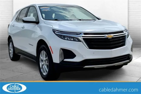 White 2023 Chevrolet Equinox LT for sale in Topeka, KS