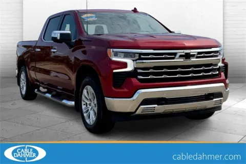 Red 2023 Chevrolet Silverado 1500 LTZ for sale in Topeka, KS