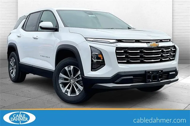 White 2026 Chevrolet Equinox LT for sale in Topeka, KS