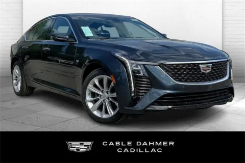 Blue 2025 Cadillac CT5 Premium Luxury for sale in Topeka, KS