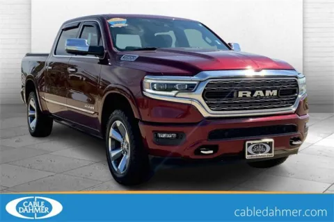 Red 2019 RAM 1500 Limited for sale in Topeka, KS