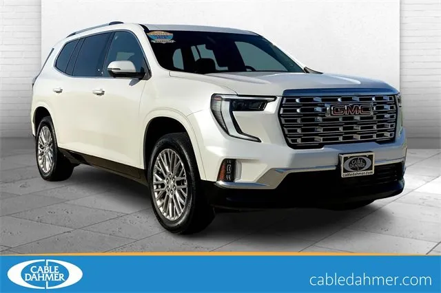 White 2024 GMC Acadia Denali for sale in Topeka, KS