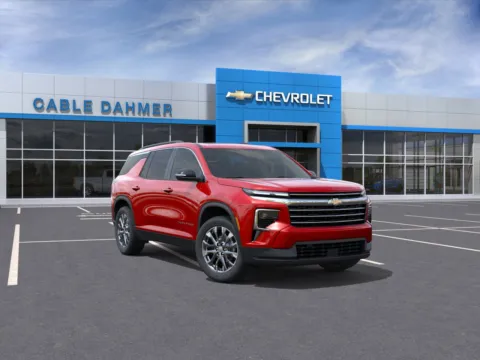 Red 2025 Chevrolet Traverse LT for sale in Topeka, KS