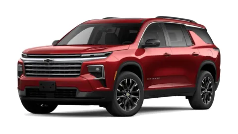 Red 2025 Chevrolet Traverse LT for sale in Topeka, KS