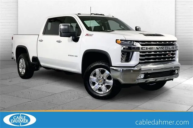 White 2023 Chevrolet Silverado 2500 HD LTZ for sale in Topeka, KS