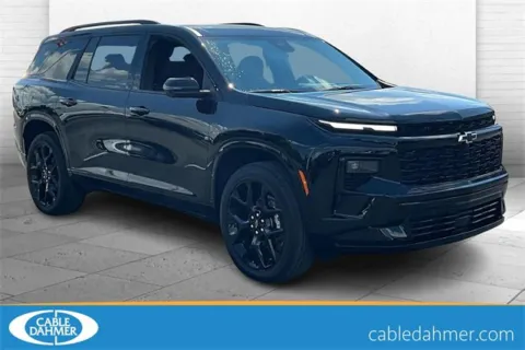 Black 2026 Chevrolet Traverse RS for sale in Topeka, KS