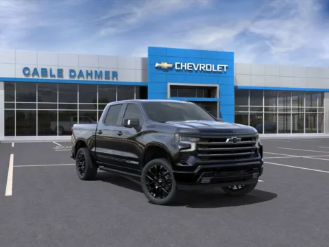 Black 2025 Chevrolet Silverado 1500 High Country for sale in Topeka, KS