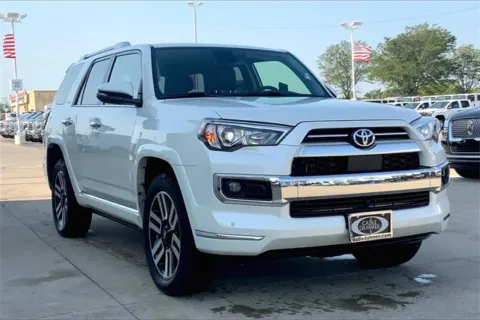 White 2023 Toyota 4Runner Limited for sale in Topeka, KS