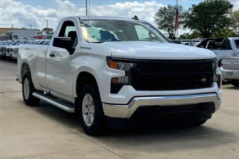 White 2024 Chevrolet Silverado 1500 WT for sale in Topeka, KS