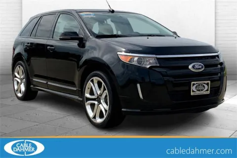 Black 2013 Ford Edge Sport for sale in Topeka, KS