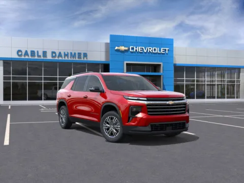 Red 2026 Chevrolet Traverse LT for sale in Topeka, KS
