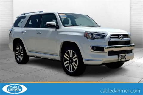White 2023 Toyota 4Runner Limited for sale in Topeka, KS